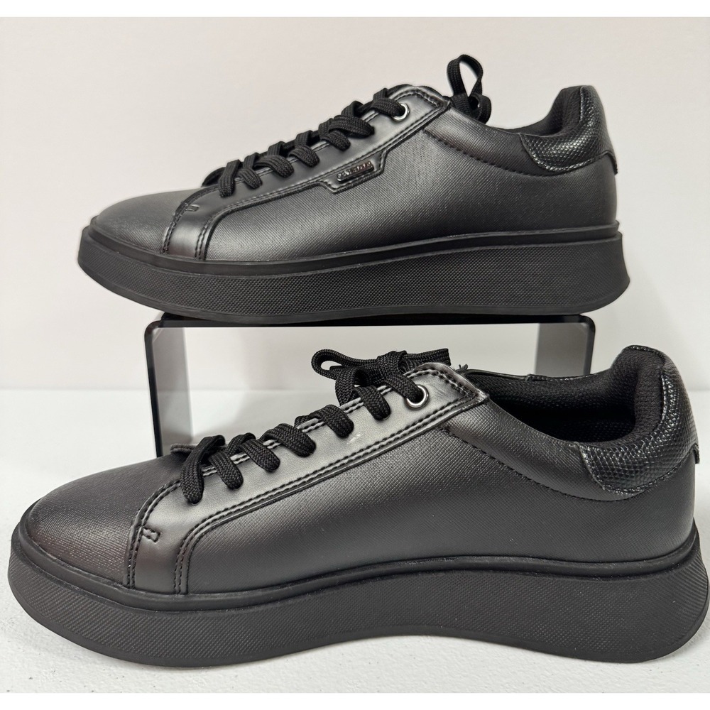Size‎ 7.5M- Aldo Serino Men's Black Sneaker Shoes